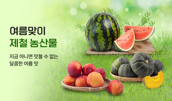 여름맞이 제철농산물 기획전