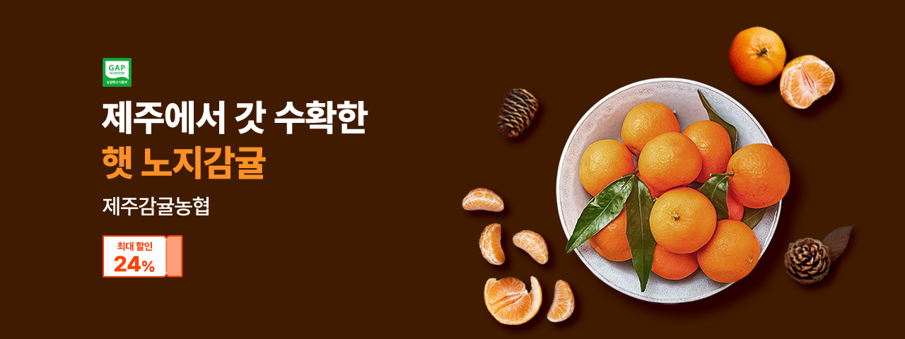 제주감귤농협 노지감귤