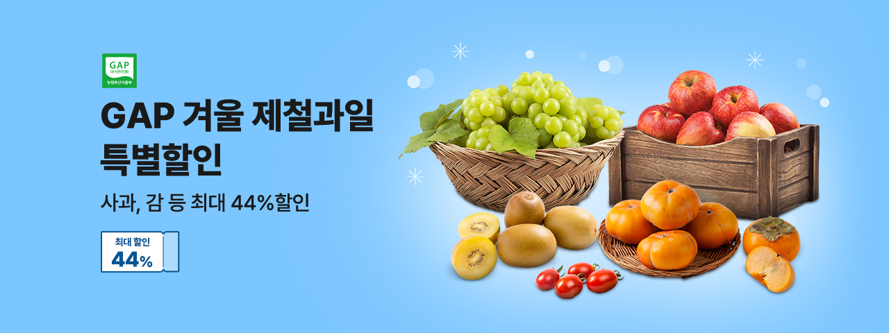 (NEW) GAP 겨울 과일 특별전