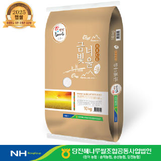 [출고당일도정] 2025년산 햅쌀 금빛너울쌀 삼광미 상등급 10kg (당진해나루농협)