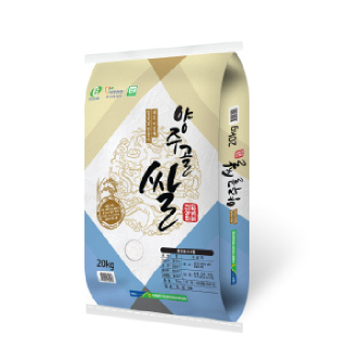 양주골쌀 20kg, 2025년산