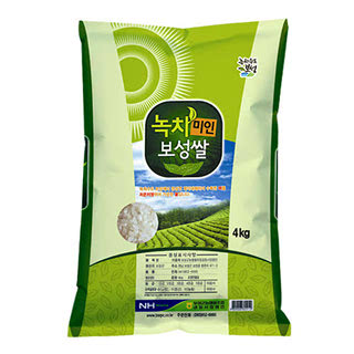 [보성군농협쌀조합법인] 녹차미인보성쌀4kg(새청무/2024년산)