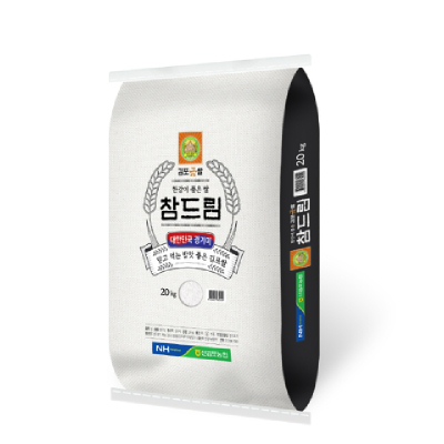 [경기미] 신김포농협 김포금쌀 참드림 20kg, 2022년산