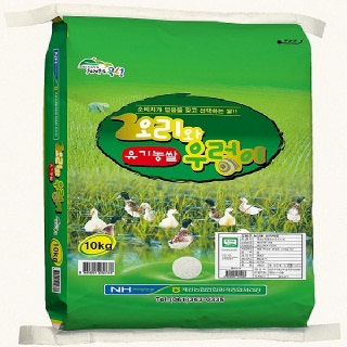 곡성농협 유기농 오리와우렁이쌀(신동진), 10kg, 2022년산