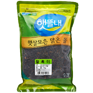 [남보은농협] 햇뜰내 찰흑미 1kg (2022년산)