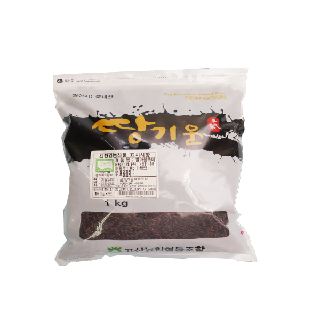 [완주 고산농협][단품] 친환경 땅기운 발아찰흑미 1kg(2024년산,국내산)