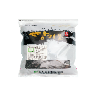 [완주 고산농협][단품] 친환경 땅기운 서리태 1kg(2021년산,국내산)