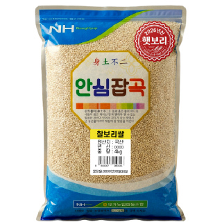 [유가농협]찰보리4kg 2026년산 햇보리쌀