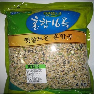[남보은농협] 햇뜰내 혼합16곡 4kg (2021년산)