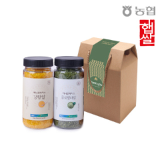 농협[하나로라이스] 여주쌀로 만든 행복담은 실속2종세트,답례품