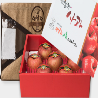 파인토피아 봉화! 햇살찬 고랭지 산사과 선물세트 2.5kg(7과~8과)