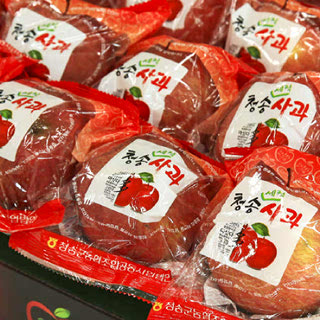 농협 껍질째먹는 청송 꿀맛 세척사과 4kg(소과/18내)