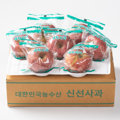 [대한민국농수산] GAP인증 고당도 제철 홍로 사과 (세척,비세척)