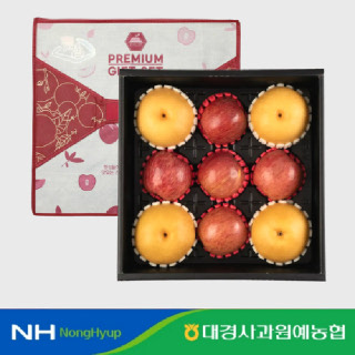[9/17순차출고]사과배혼합 선물세트 4kg(사과5입/배4입)