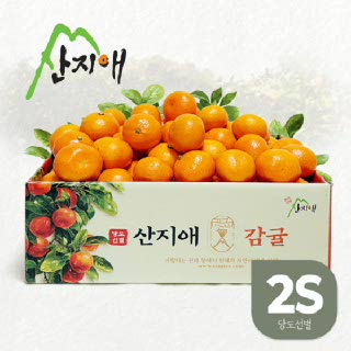 산지애 감귤 5kg 2S사이즈 / 제주산 조생밀감 당도선별 10.5brix
