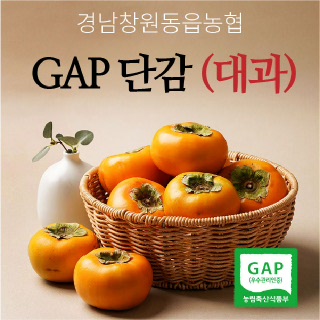 [창원동읍농협] 창에그린 GAP단감(대과) 4.5kg 10kg