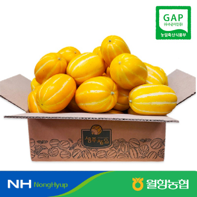 [농할가8,360원] 성주 꿀참외 2kg 3kg 5kg 당도선별 가정용