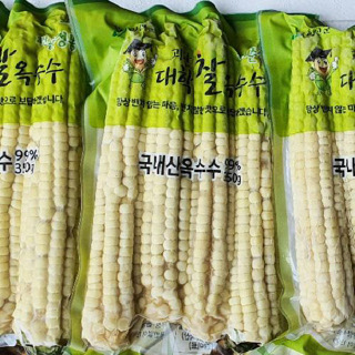 [괴산장터] [청천장터] 못난이 냉동대학찰옥수수 (40개입