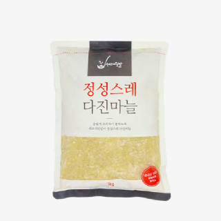[남도장터]영흥 셰프의텃밭 정성스레 다진마늘 1kg