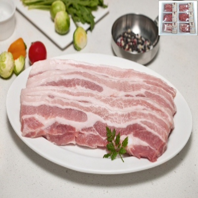 [안양축협] 참들향 한돈 삼겹살 1kg (구이/수육)