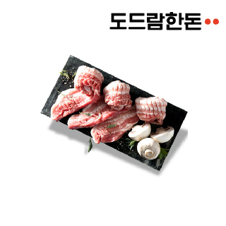 [도드람한돈] 칼집 삼겹살 구이용 1kg