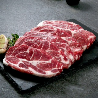 서울경기양돈농협 허브한돈 목살 1kg(구이용 1kg * 1개)(진공포장)