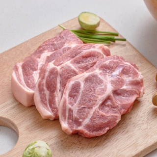 [안양축협]참들향 한돈 목살 1kg (구이/수육)