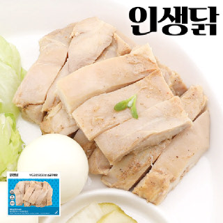 인생닭 부드러운 닭다리살 소금구이맛 100g 10팩