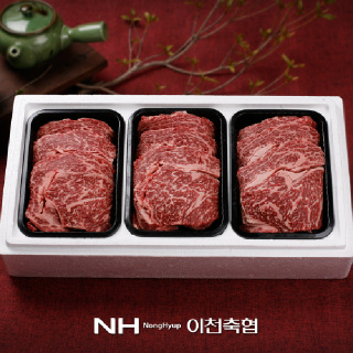 이천축협 한우 꽃등심세트(등심500g*3/총1.5kg/냉장)