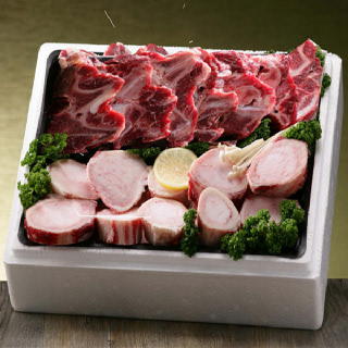 무진장축협 장수한우 사골3kg + 잡뼈1kg 세트