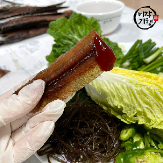 [미각기행] 3대가업 포항 구룡포 과메기(단품/야채세트)