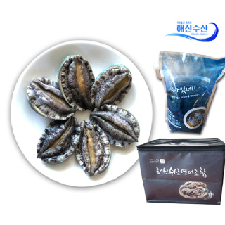 해신수산 완도활전복 특大 7-8미 1kg 포장선택