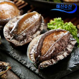 해신수산 완도활전복 최고급선물세트 특大  7-9미 1kg 포장선택