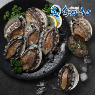 순천만수산 완도 전복 1kg(11-12미)