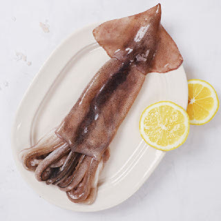 [강영수산]자연산 손질오징어 통오징어 2미(270g) x 3팩 (6마리)