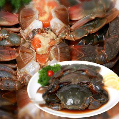 (전남오픈마켓/목포꽃게장)간장돌게장 2kg(15~20마리)