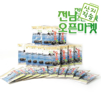 (전남오픈마켓) 조미구이김(전장) 7매x20봉