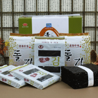 [남도장터]장보고 완도 돌김 200장+일반 김 200장