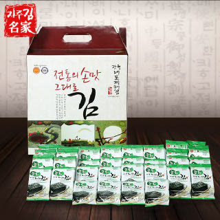 우리네전통 광천 도시락김 선물세트(4gx35봉)