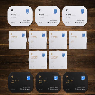 덕화명란 종합맛보기세트(그때그대로3팩+백명란3팩+알로만6팩) 총12팩