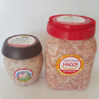 강경종가집 국내산 HACCP 함초새우젓(참젓)1kg+추젓(특)3kg 
