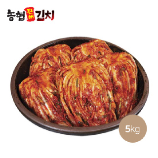 [한국농협김치 진해김치] 경상도식 포기김치5kg