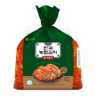 [한국농협김치] 국내산 100% 포기김치 2.5kg