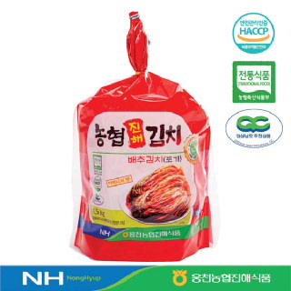 웅천농협진해식품 배추김치(포기)4.5kg