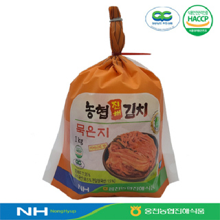 [웅천농협진해식품]묵은지1kg(개)
