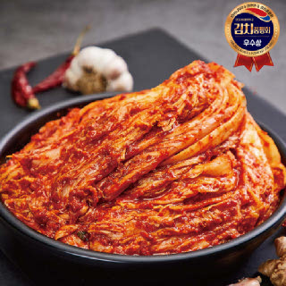 김치품평회우수상 강원도 영월 솜씨가 신토불이 포기김치 5kg 국내산재료 아삭 맛있는김치