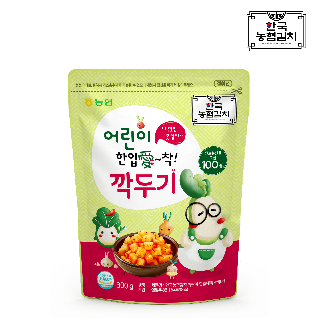 [농협식품] 한국농협김치 어린이 한입애착 깍두기 300g