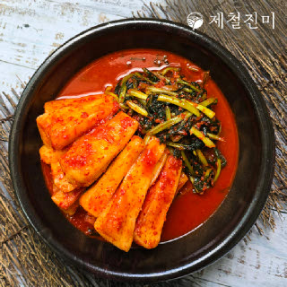 제철진미 100% 국내산 재료로 맛깔나게 갓담근 총각김치 2kg 4kg