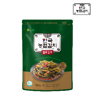 [농협식품] 한국농협김치 국내산 100% 열무김치 500g