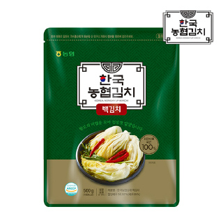 [한국농협김치] 백김치 500g